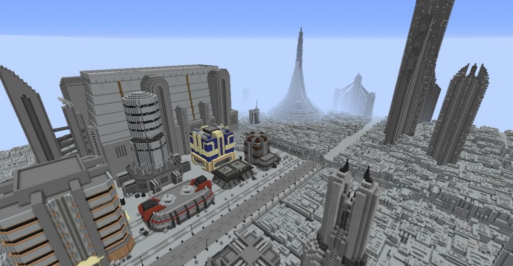 Jogador quer construir todos os planetas de Star Wars em Minecraft