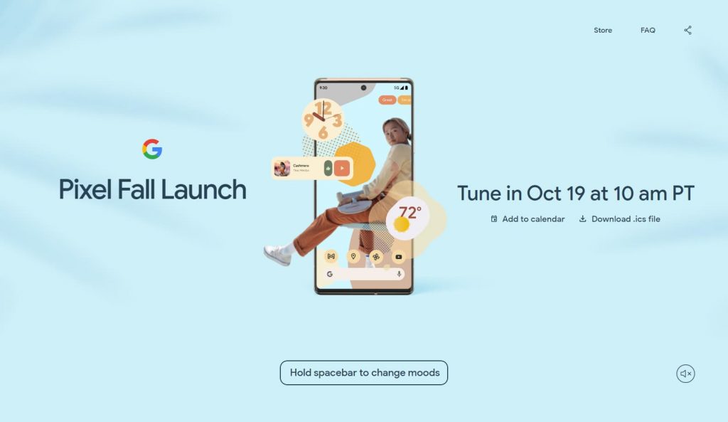 Google terá evento dedicado a Pixel 6 e 6 Pro em 19 de outubro