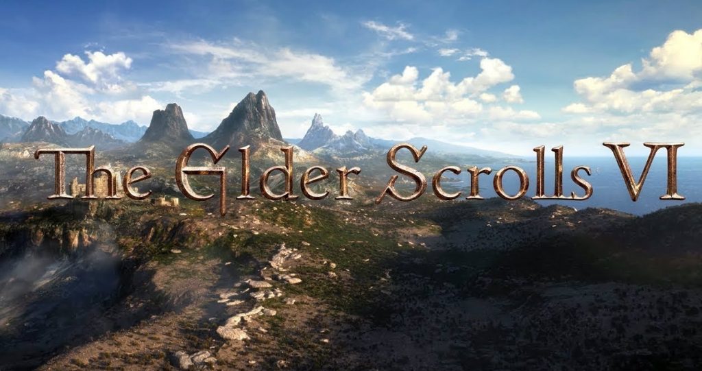Imagem mostra logotipo de Elder Scrolls 6 em teaser
