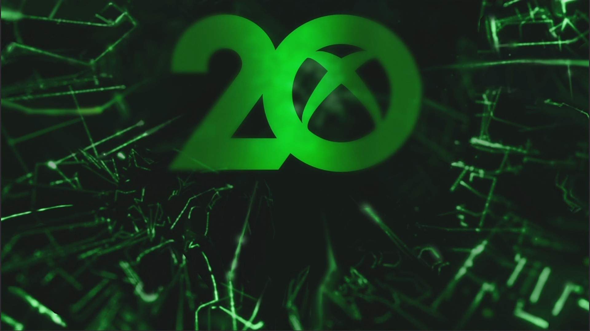Ilustração dos 20 anos do Xbox