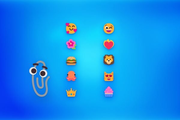 Novos emojis Windows 11