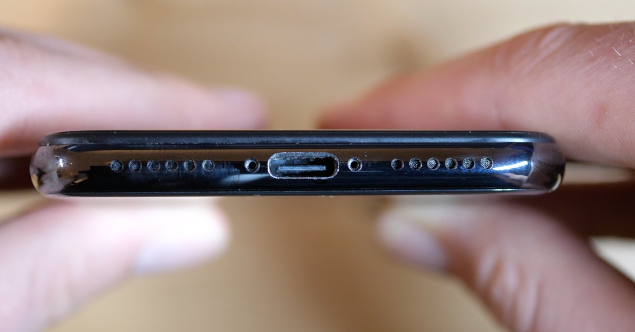 iPhone com entrada USB-C