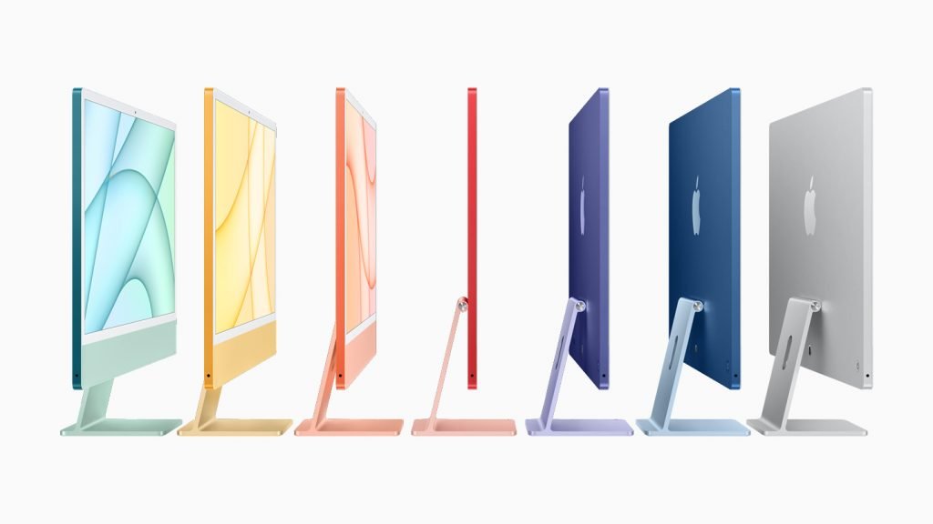 Cores do iMac que podem figurar no futuro MacBook da Apple