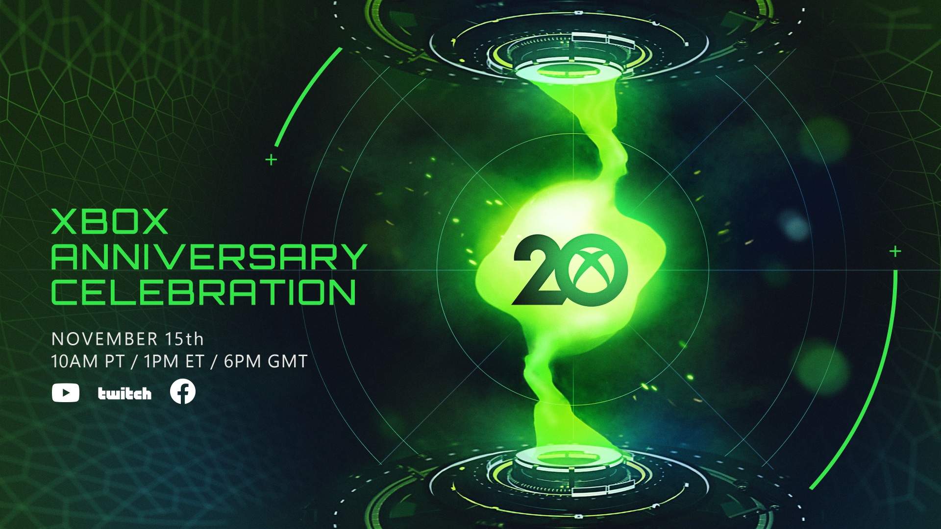 Celebração do Aniversário do Xbox