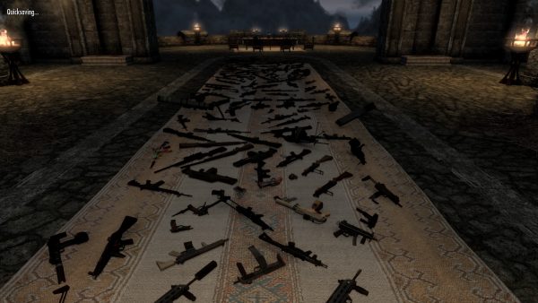 Mod de armas em Skyrim