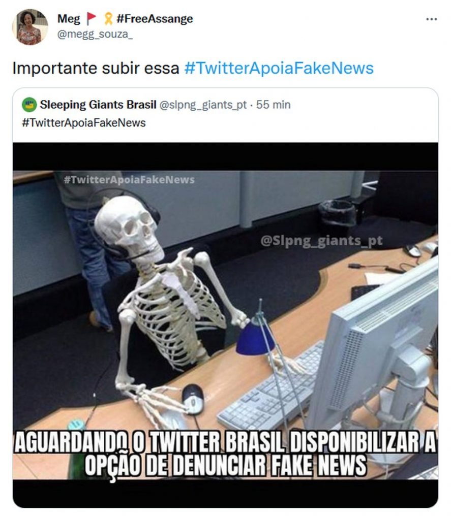 Twitter é questionado por MPF por falta de opção para denunciar fake news da pandemia