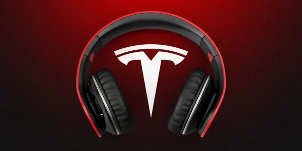 fone de ouvido Tesla