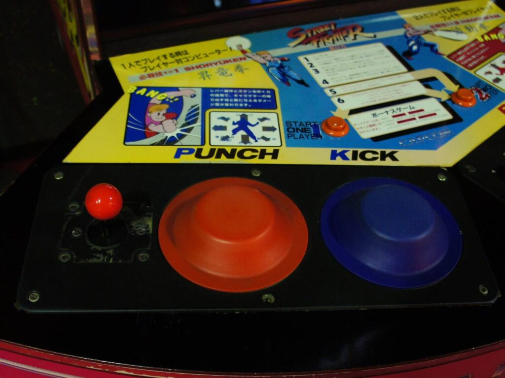 Botões do gabinete Deluxe - Street Fighter