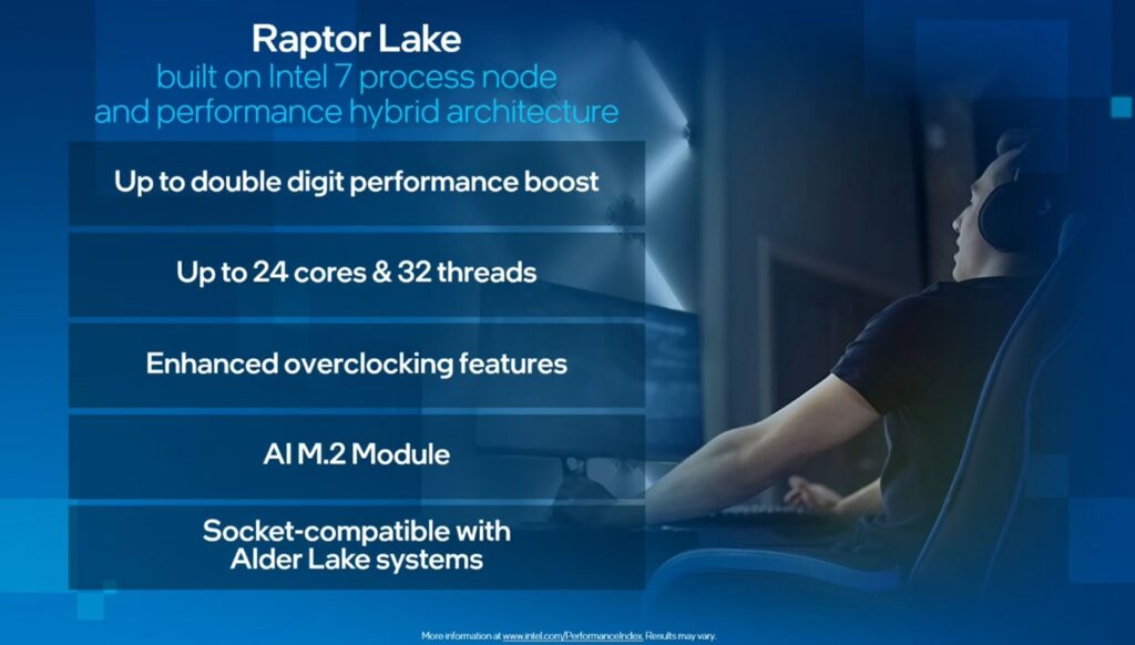 Intel Raptor Lake - apresentação