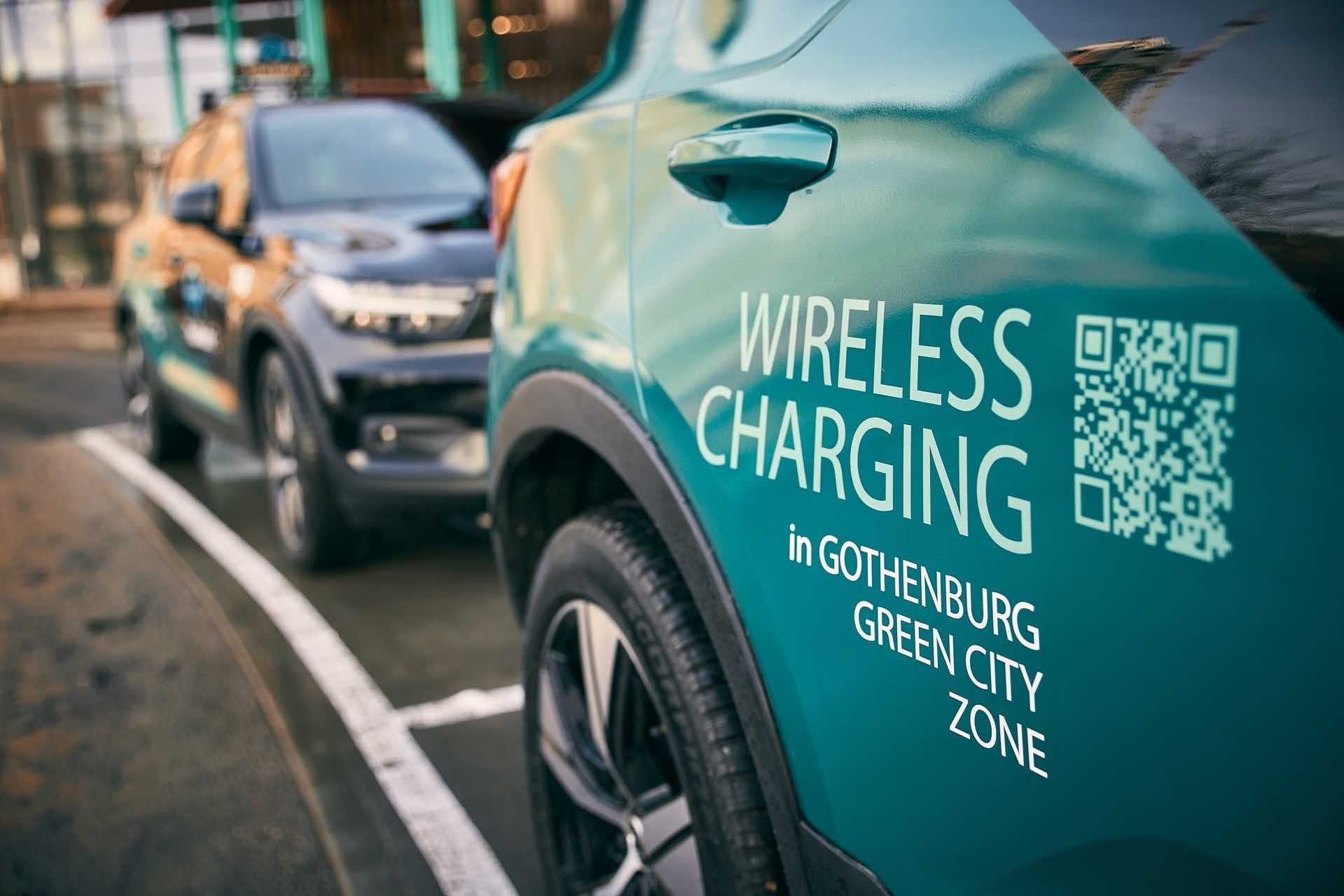 Volvo testa carregamento wireless para carros elétricos