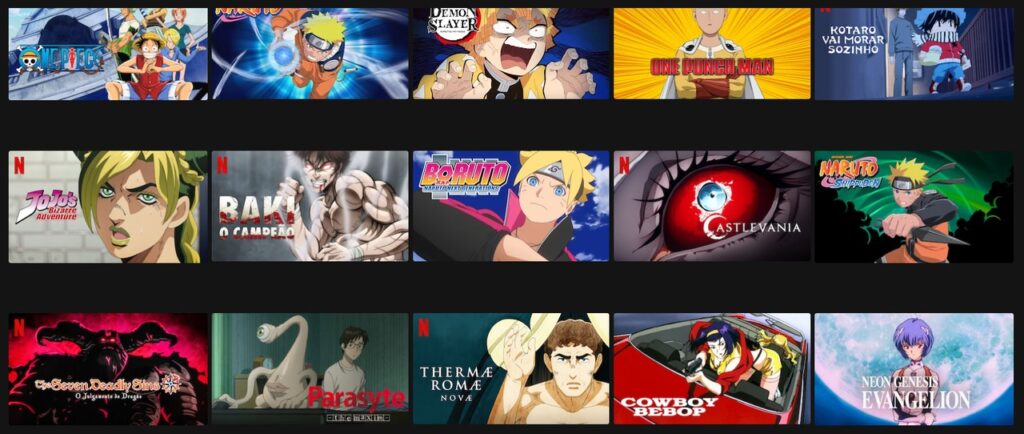 Mais da metade da audiência da Netflix assistiu animes em 2021 - AnimeNew