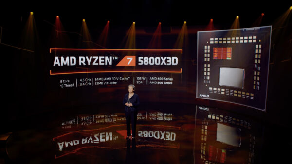 Novo processador da AMD Ryzen 7 5800X3D
