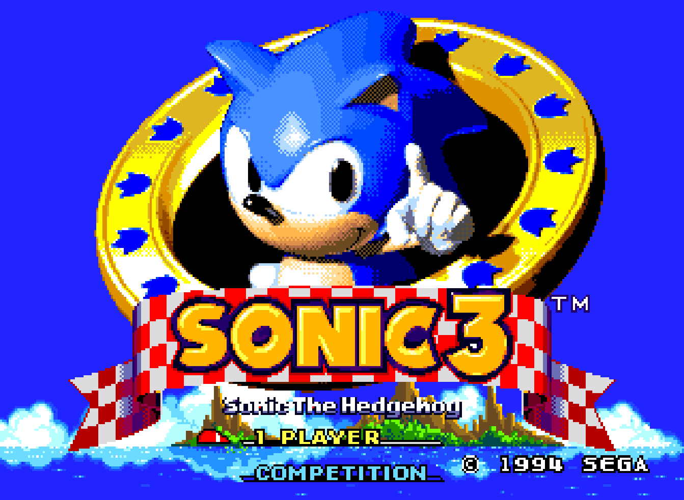 Sonic 3 - jogo presente em Sonic Origins