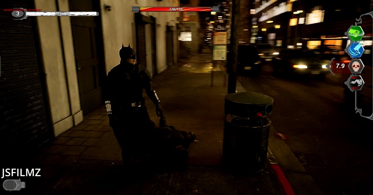 Batman na Unreal Engine 5