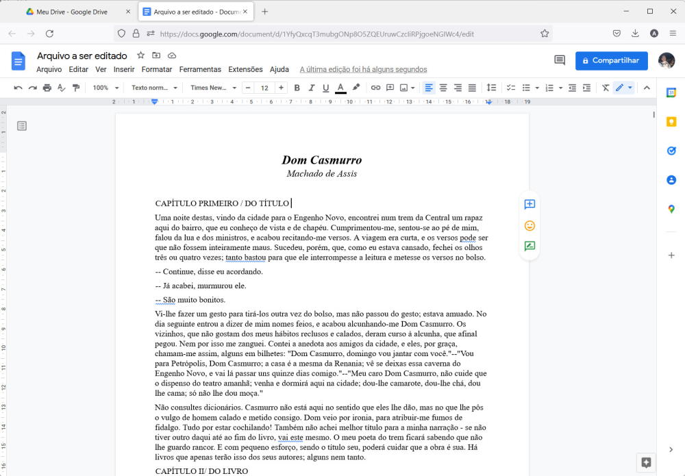 Como editar PDFs com o Google Docs - Passo 5