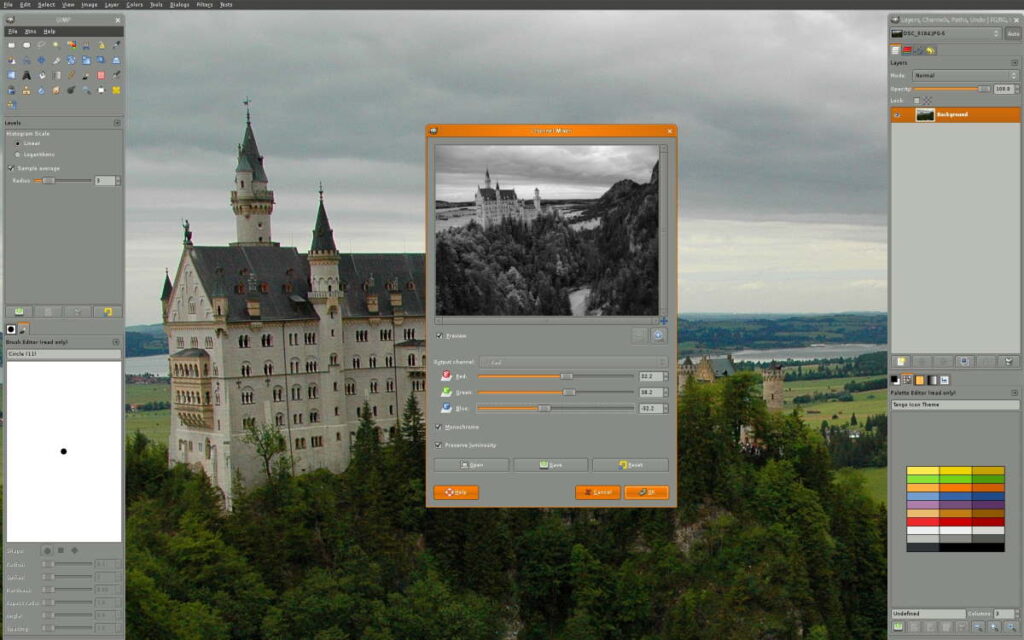 Gimp - aplicativo para edilção de imagens