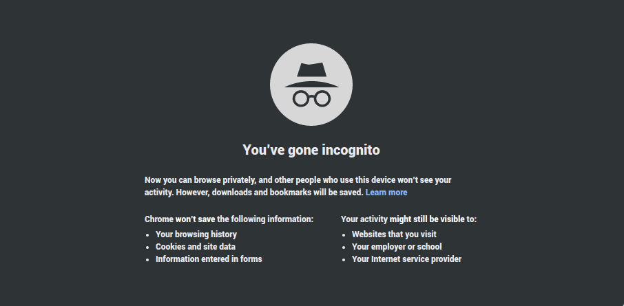 Modo anônimo do Google Chrome é acusado por não ser realmente privado