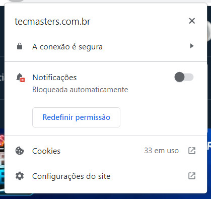 Chrome 103 bloqueia notificações automaticamente