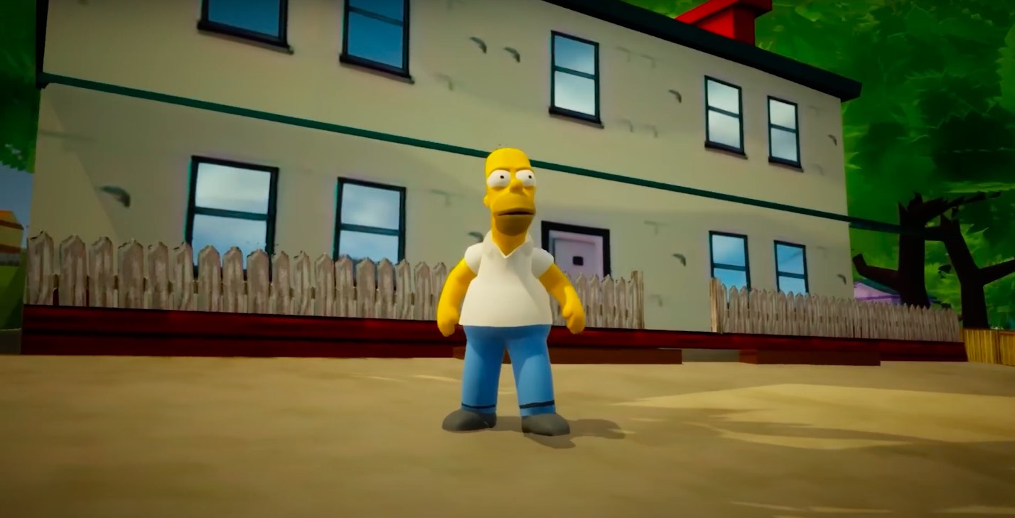 Remake dos Simpsons na Unreal Engine 5