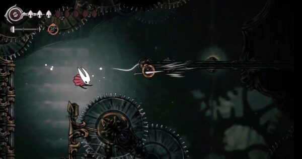 Captura de tela do game Hollow Knight: Silksong