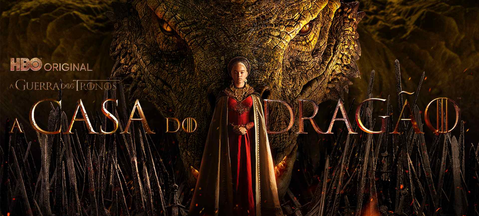 House of the Dragon, série exclusiva da HBO que também chega em agosto para HBO Max tem poster oficial divulgado