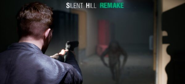 Captura de tela de uma cena do game Silent Hill em Unreal Engine 5, feito pelo Codeless Studio
