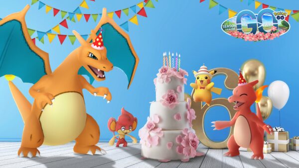 Aniversário de 6 anos de Pokémon GO