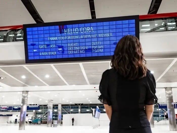 Conheça a “tela do futuro” dos aeroportos já em teste nos EUA