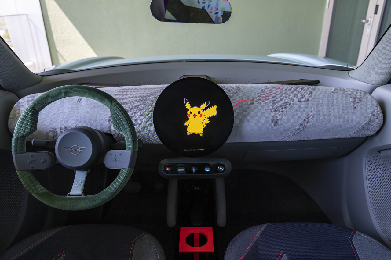 Carro conceito da Mini com tema de Pikachu