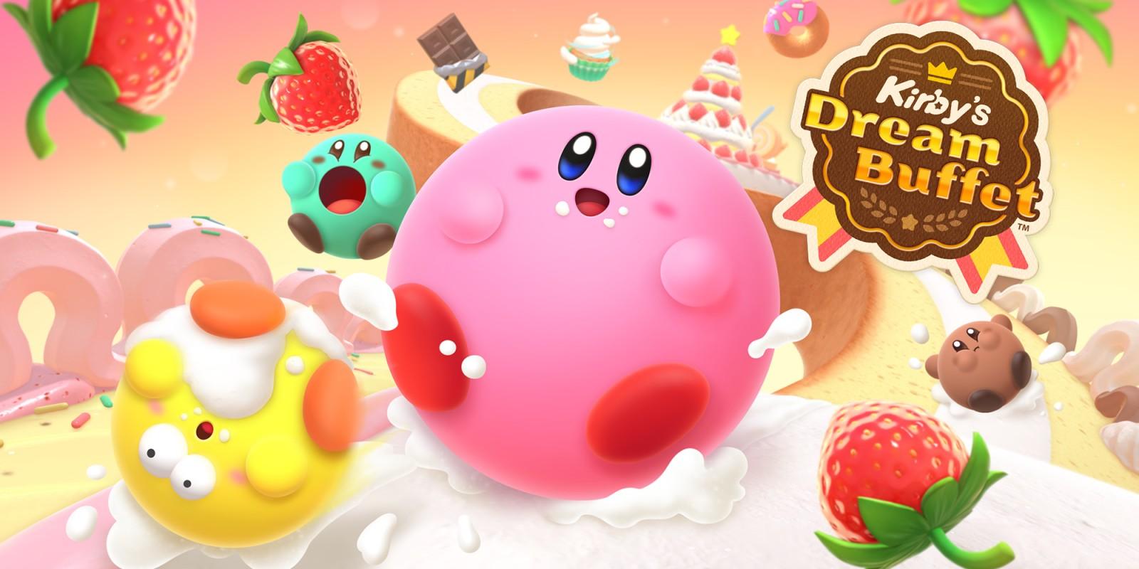 Kirby’s Dream Buffet é um dos jogos que chegam nesta semana