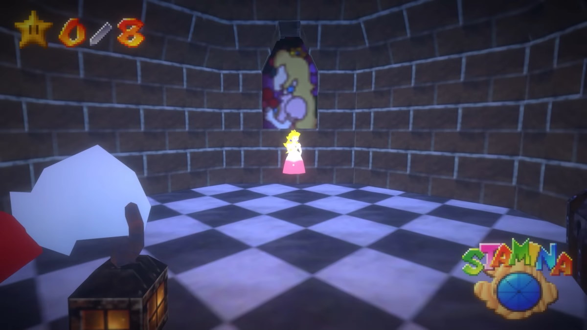 Mario 64 vira jogo de terror - Another Princiess Is In Our Castle