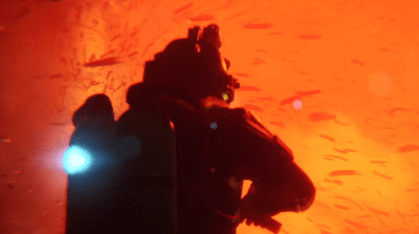 Captura de tela do jogo "Under the Waves"
