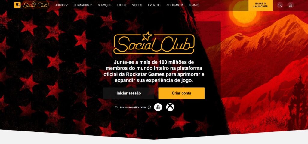 Não consigo acessar rockstar social club launcher - Jogos - Clube