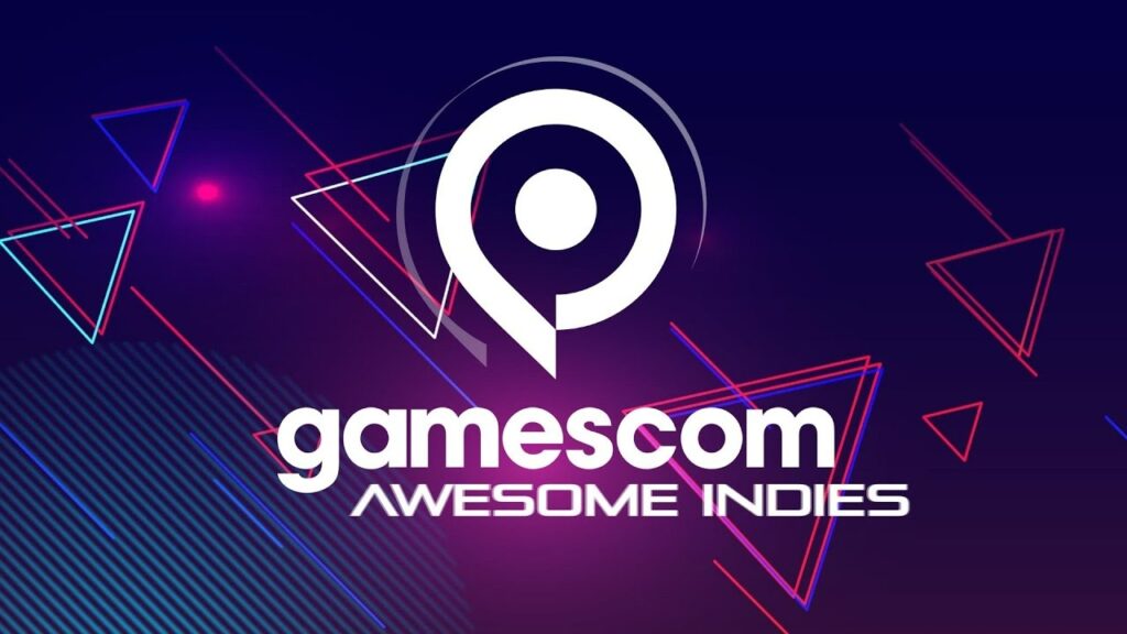 Logo do Awesome Indies Show da Gamescom 2022