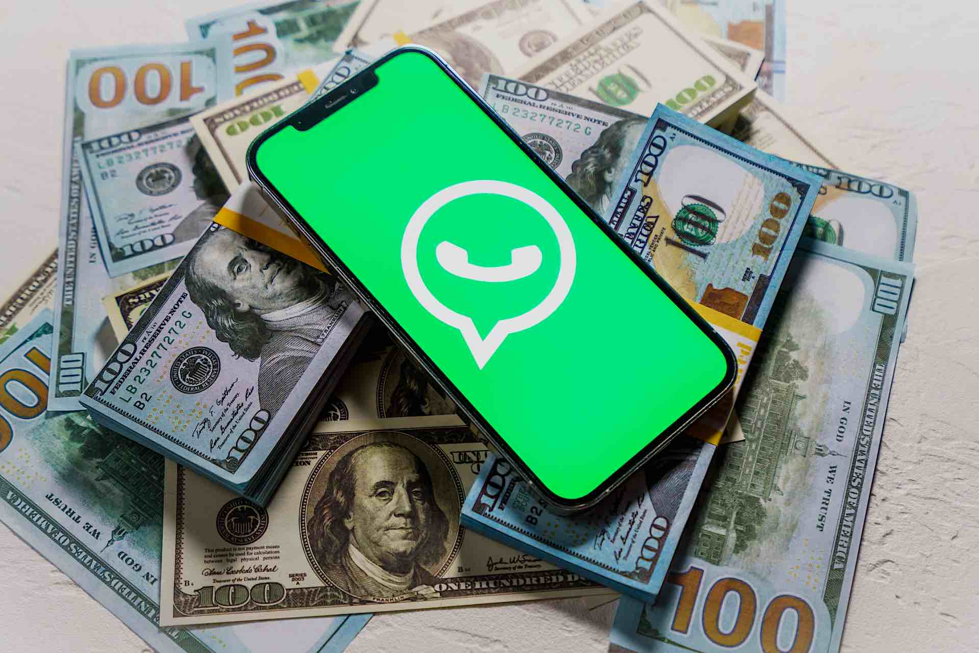 WhatsApp - dinheiro