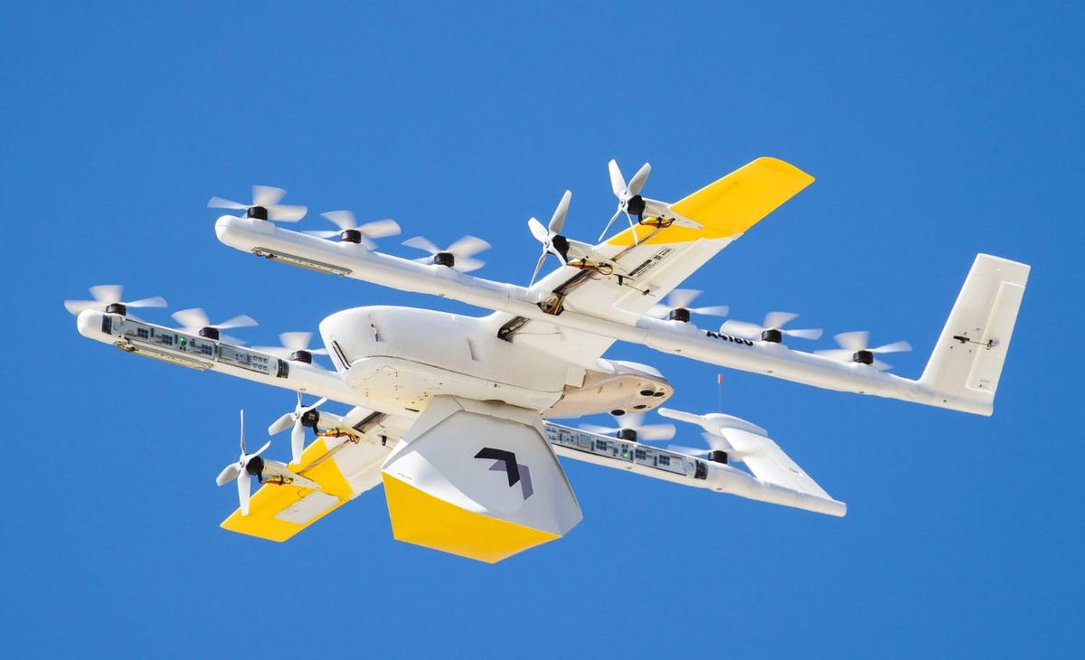 Drone da Wing, empresa do Google