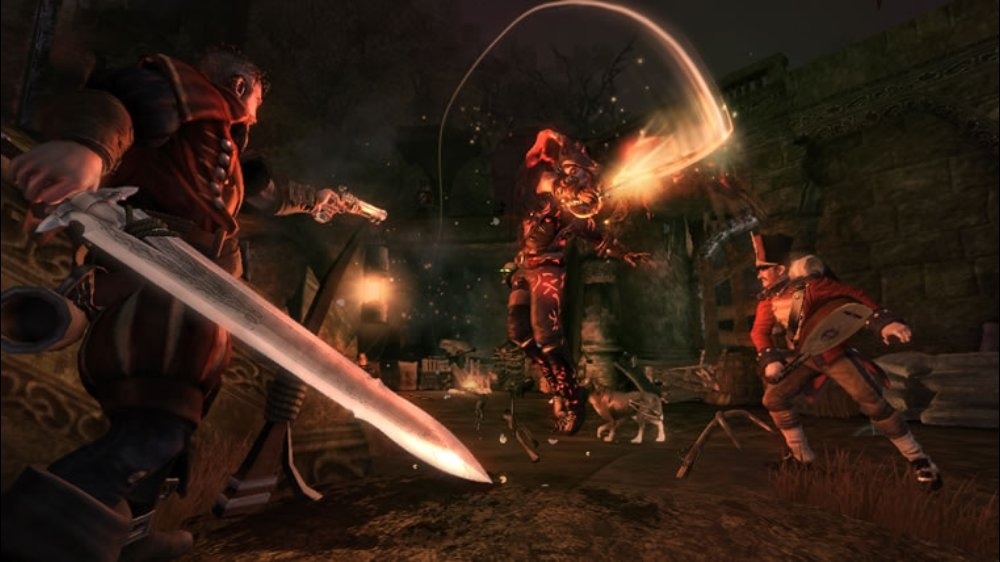 Imagem mostra captura de tela do jogo Fable III, da Microsoft, lançado em 2010