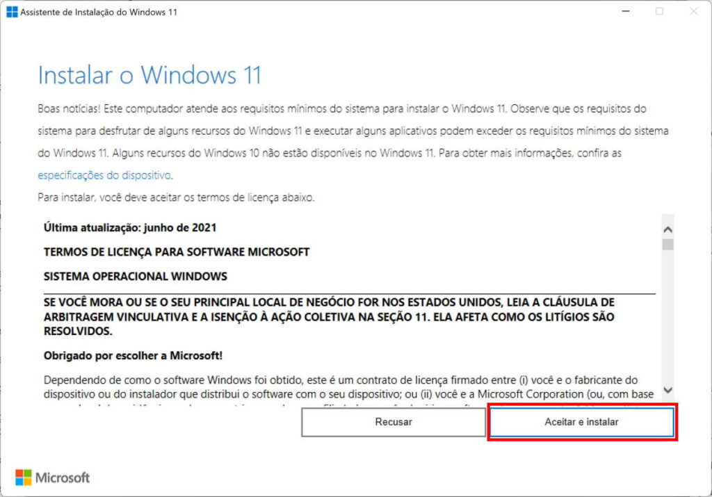 Como instalar a atualização 22H2 do Windows 11 - Passo 8