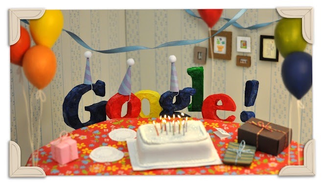 Doodle Google - 13º aniversário