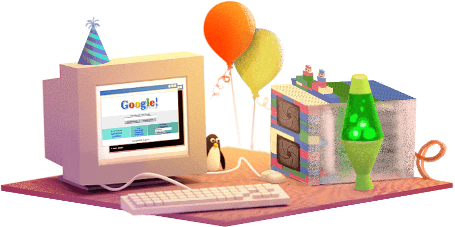 Doodle Google - 17º aniversário