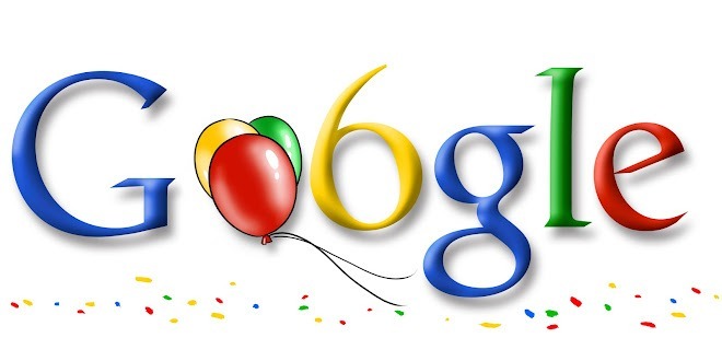 Doodle Google - 6º aniversário