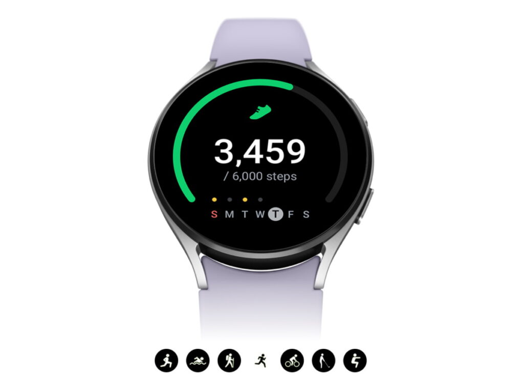 Galaxy Watch5 - monitoramento da saúde