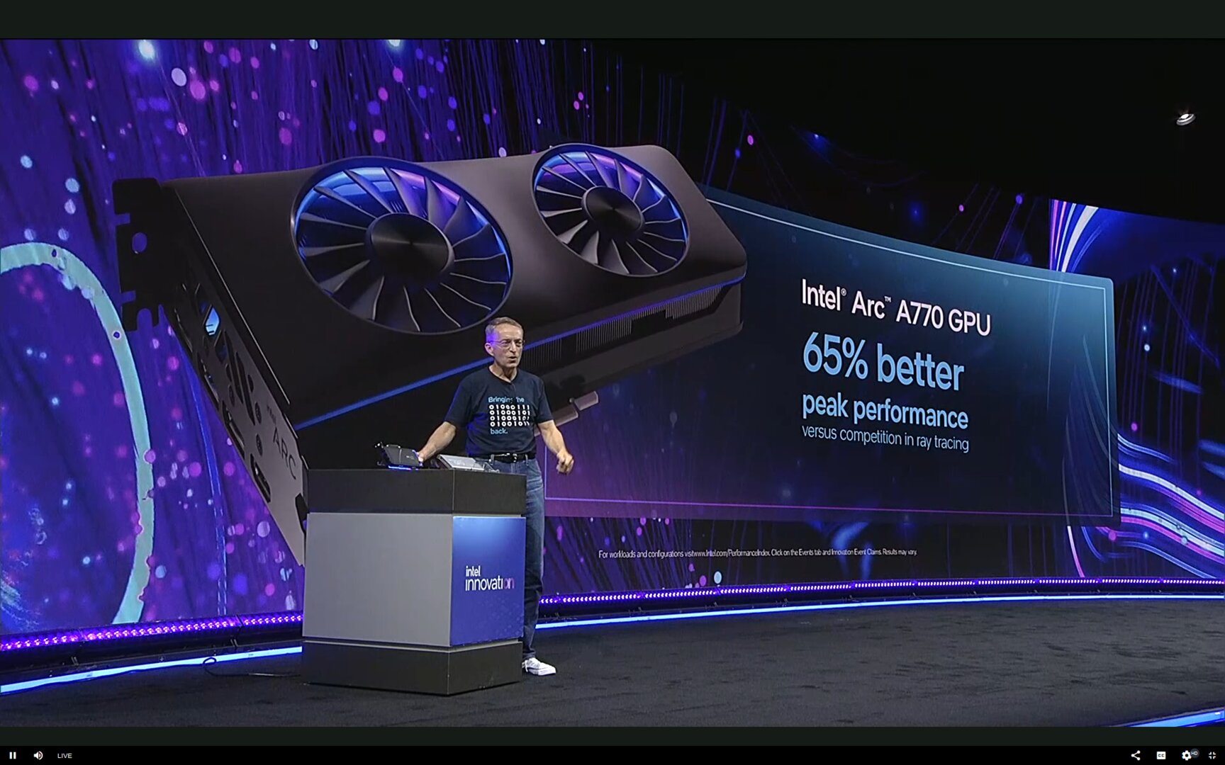 Intel anuncia placa de vídeo Arc A770 por US$ 329