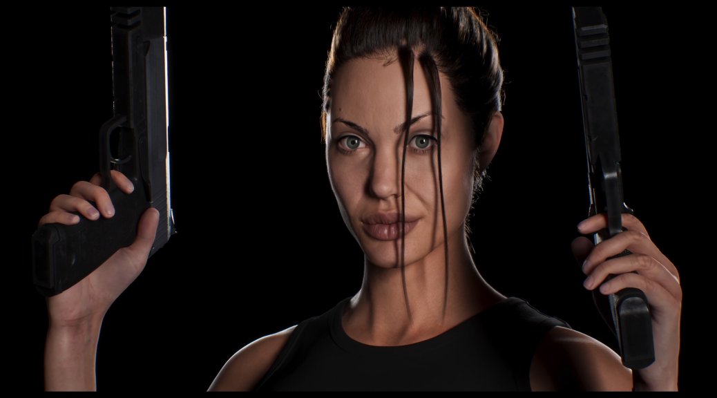 Lara Croft, de Tomb Raider, recriada na Unreal Engine 5
