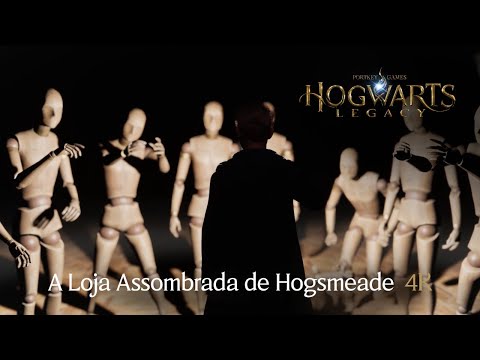 A Loja Assombrada de Hogsmeade, missão exclusiva para PlayStation do game Hogwarts Legacy