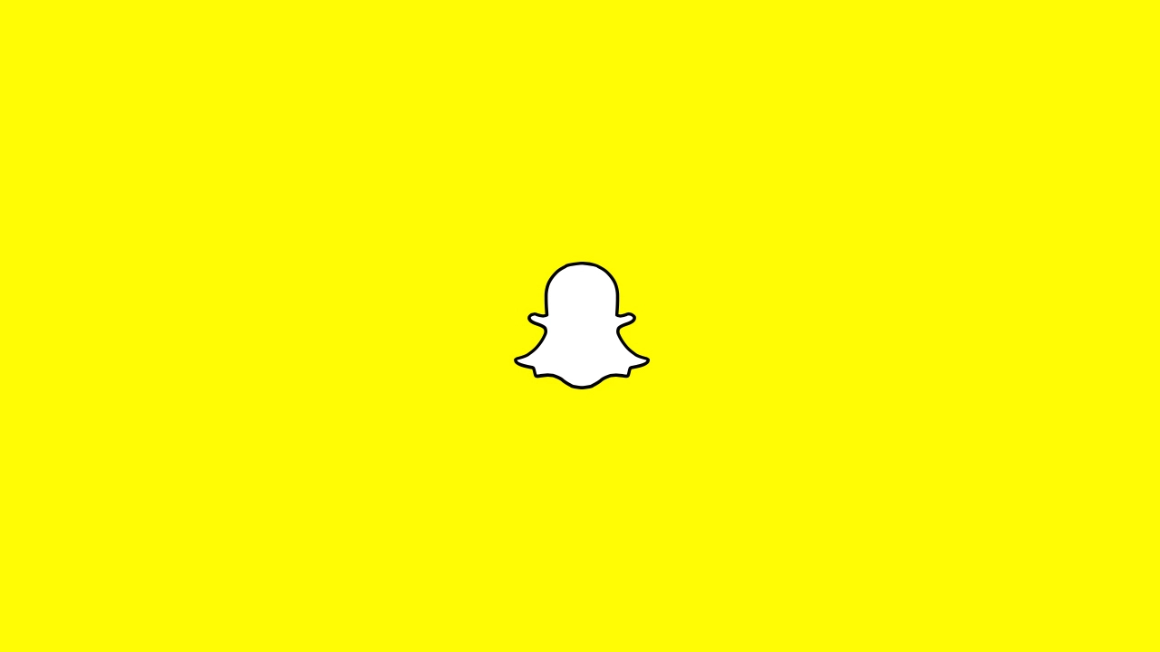 Imagem mostra logomarca do Snapchat