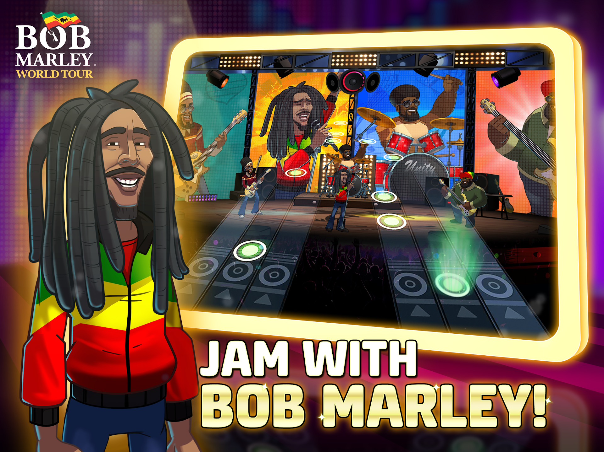 Imagem do jogo Bob Marley: World Tour