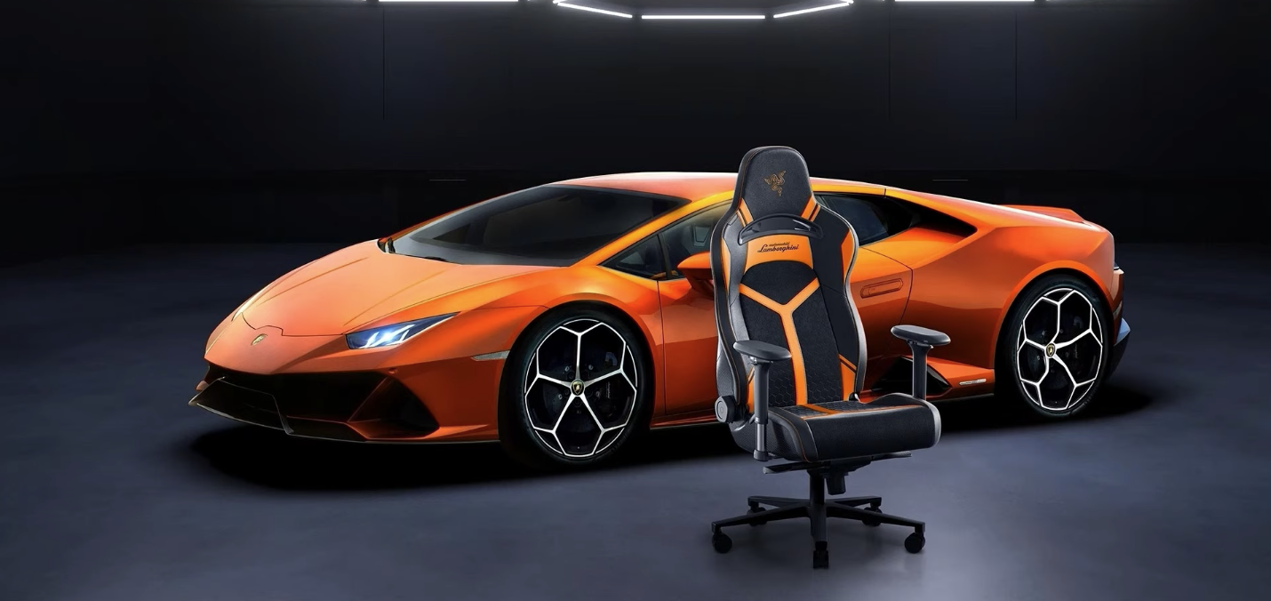 Cadeira gamer Razer enki Pro Automobili Lamborghini Edition
