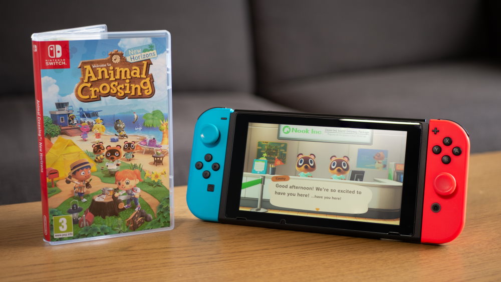 Nintendo Switch e Animal Crossing