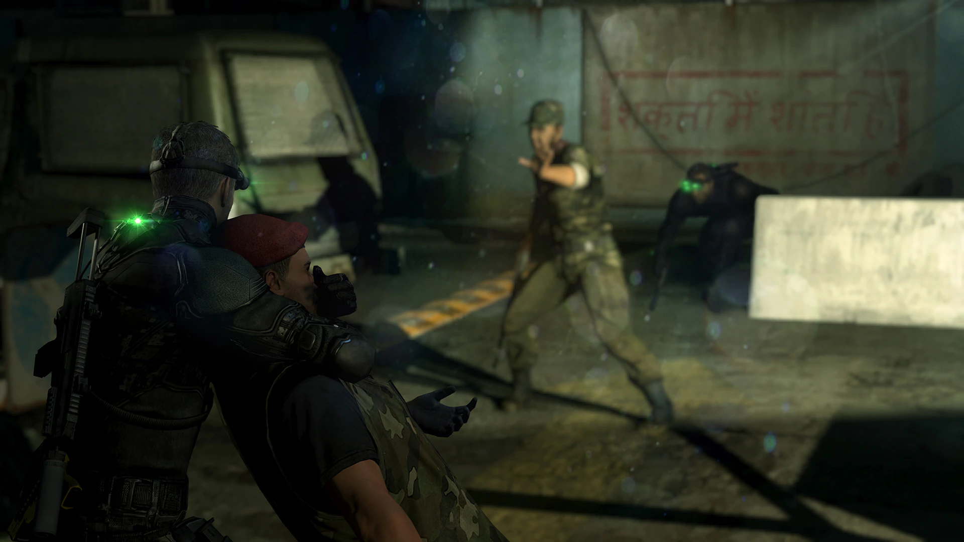 Imagem mostra cena de Splinter Cell: Blacklist, o último jogo da franquia lançado em 2013